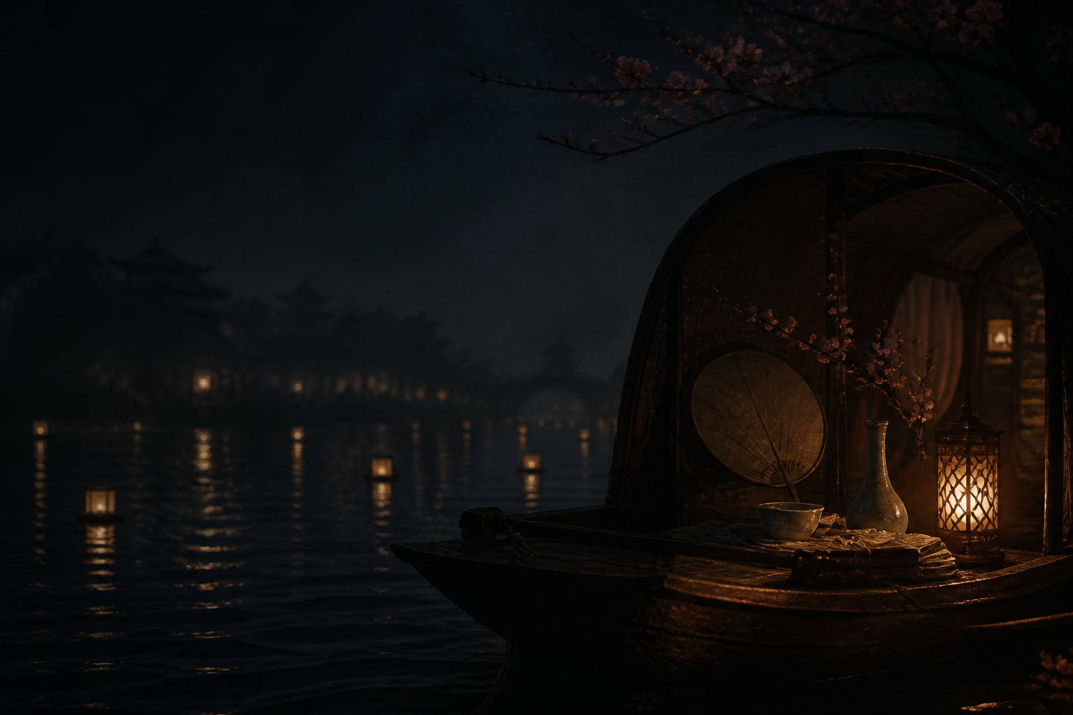 Night Boat to the Sound of Oars