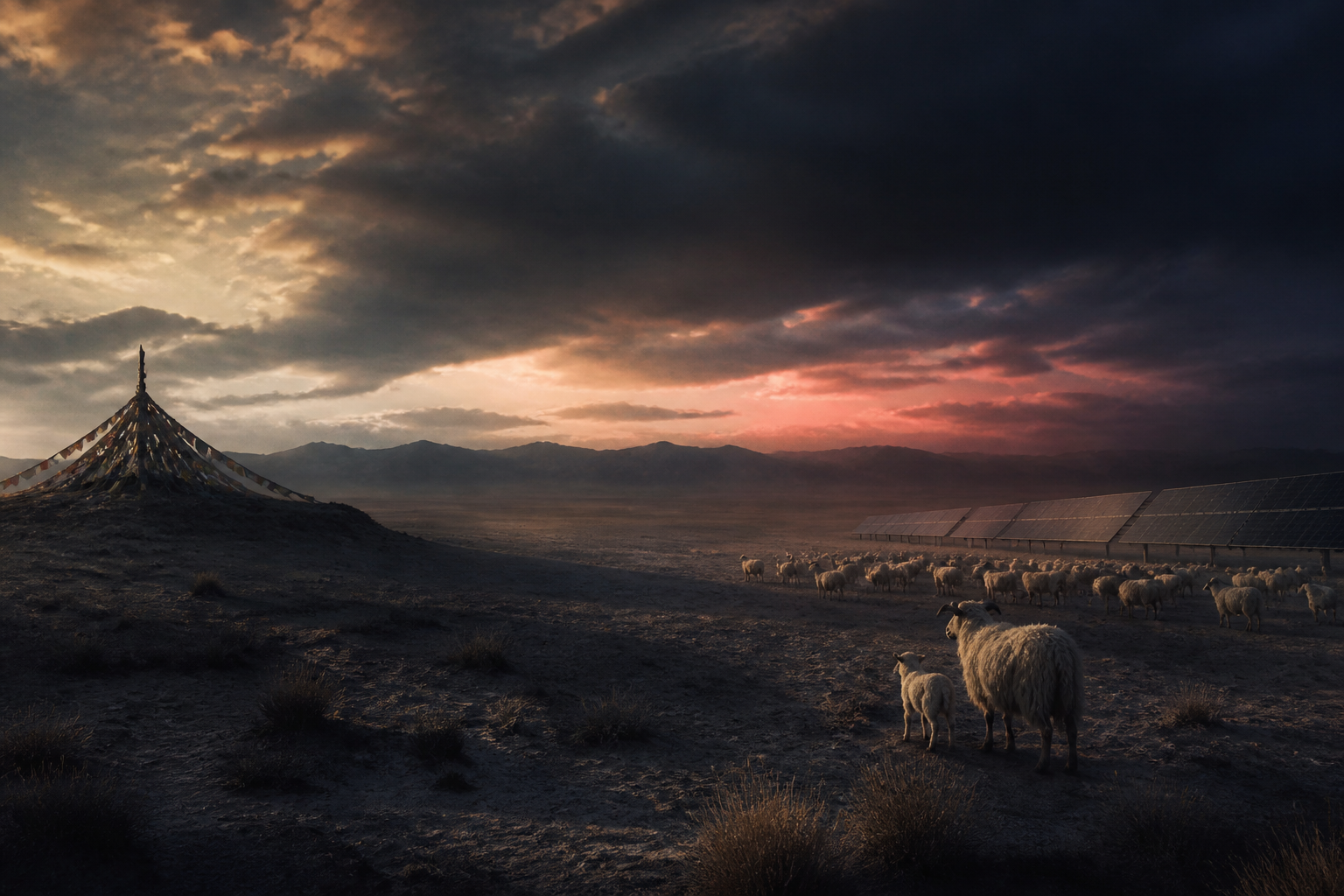 Shepherd's Song on the Barren Beach